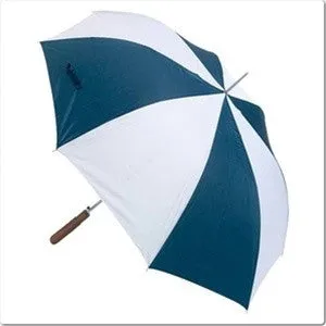(12/Case) 60" Manual Open Fiberglass Shaft Golf Rain Umbrellas