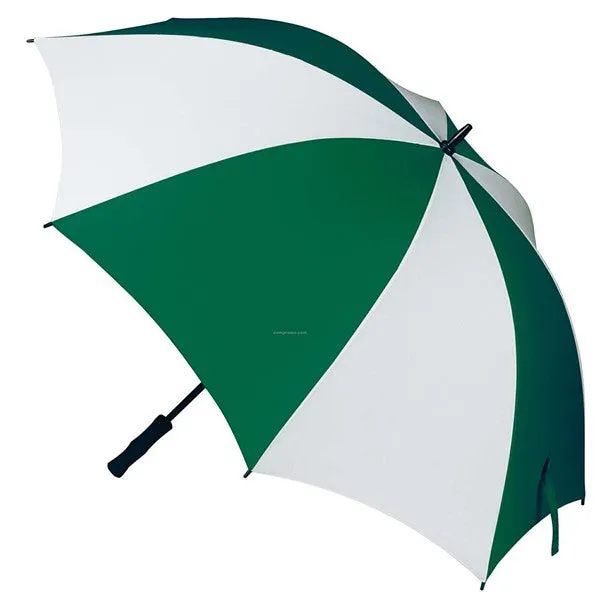 (12/Case) 60" Manual Open Fiberglass Shaft Golf Rain Umbrellas