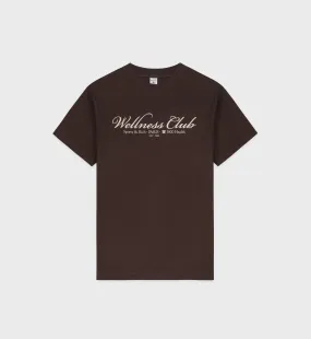 1800 Health T-Shirt - Chocolate/Cream