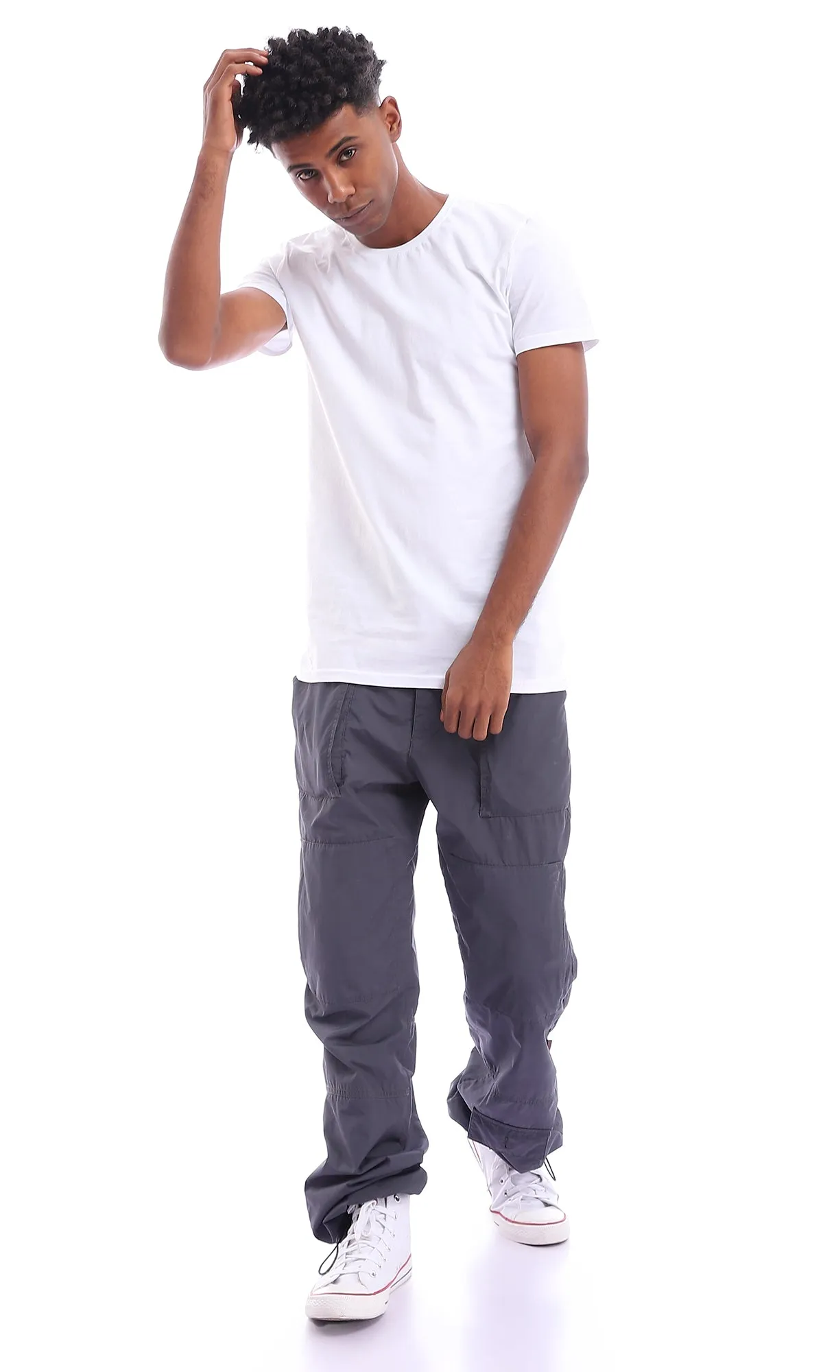 21212 Basic Round-Neck T-Shirt-Short Sleeves (MST)