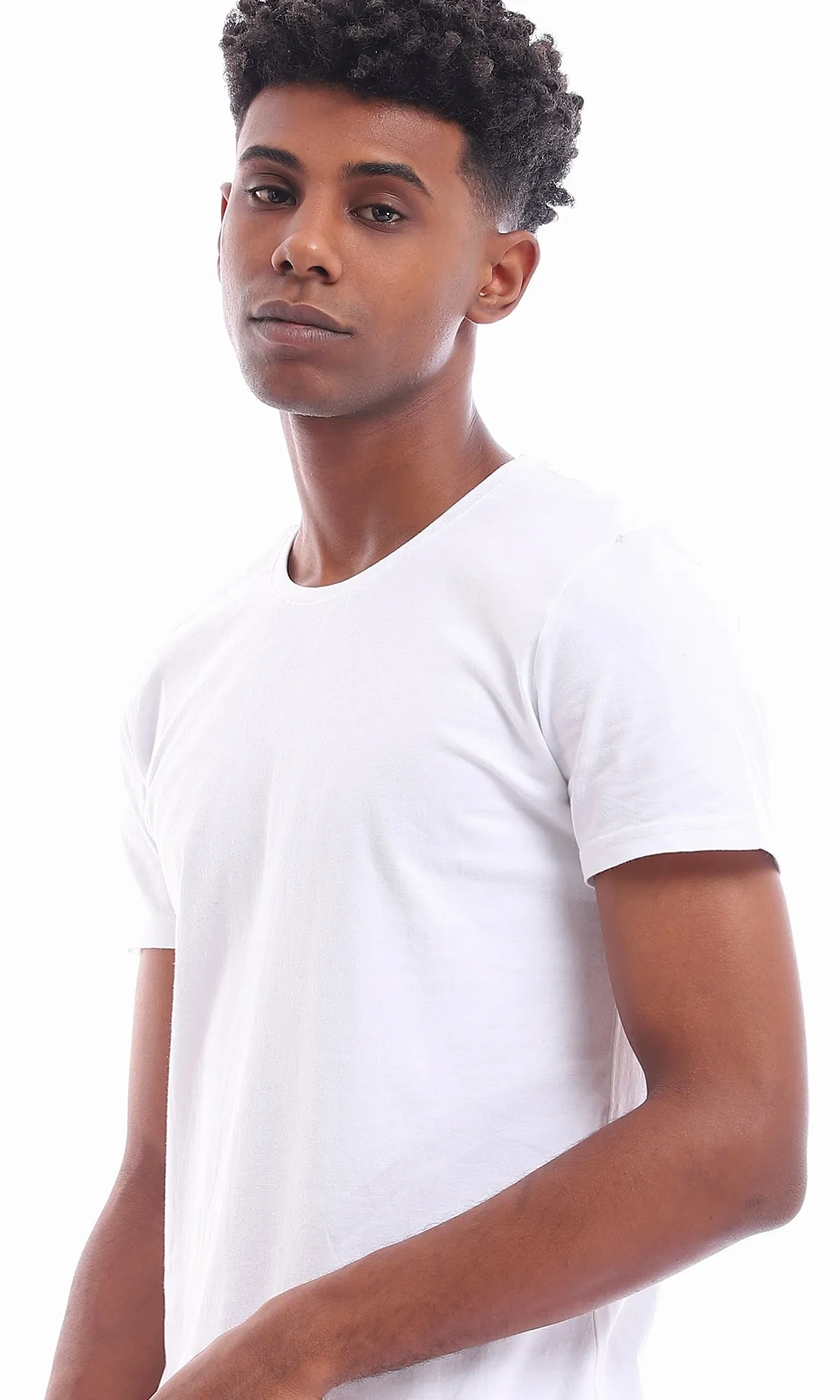 21212 Basic Round-Neck T-Shirt-Short Sleeves (MST)