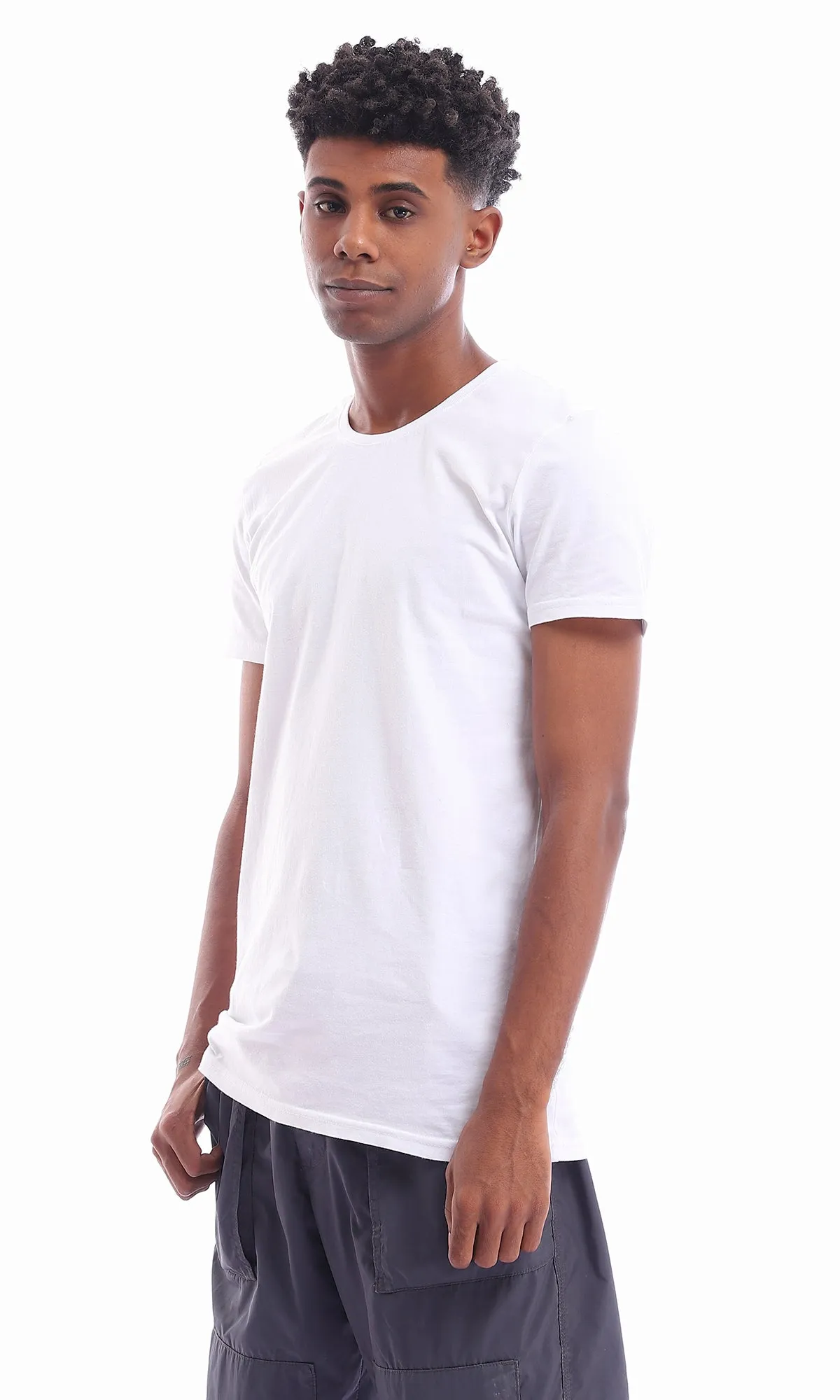 21212 Basic Round-Neck T-Shirt-Short Sleeves (MST)