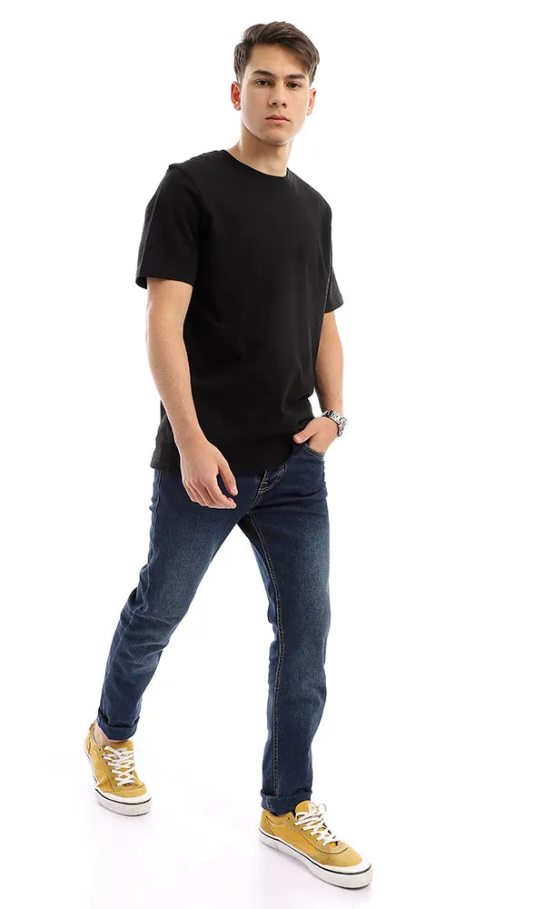 21213 Basic Round-Neck T-Shirt-Short Sleeves (MST)