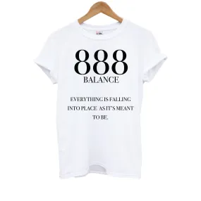 888 - Angel Numbers Kids T-Shirt