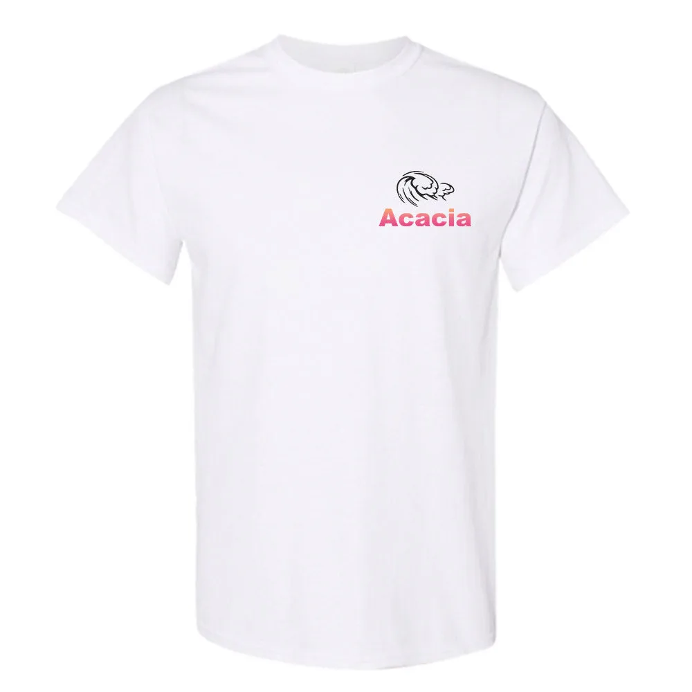 Acacia Sunset Summer T-Shirt