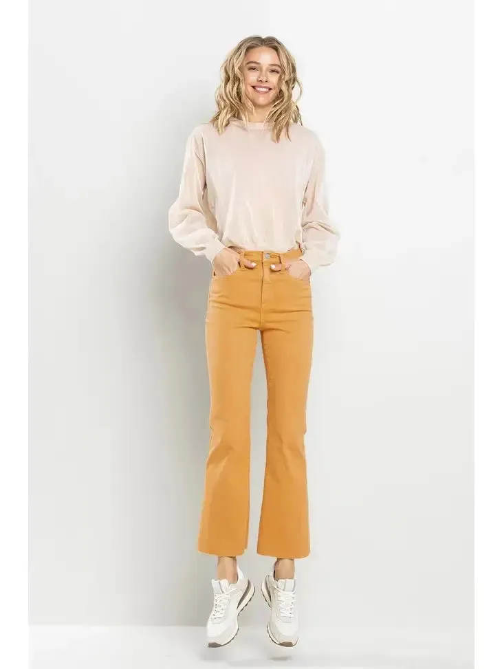Always On My Mind High Rise Kick Flare Pants