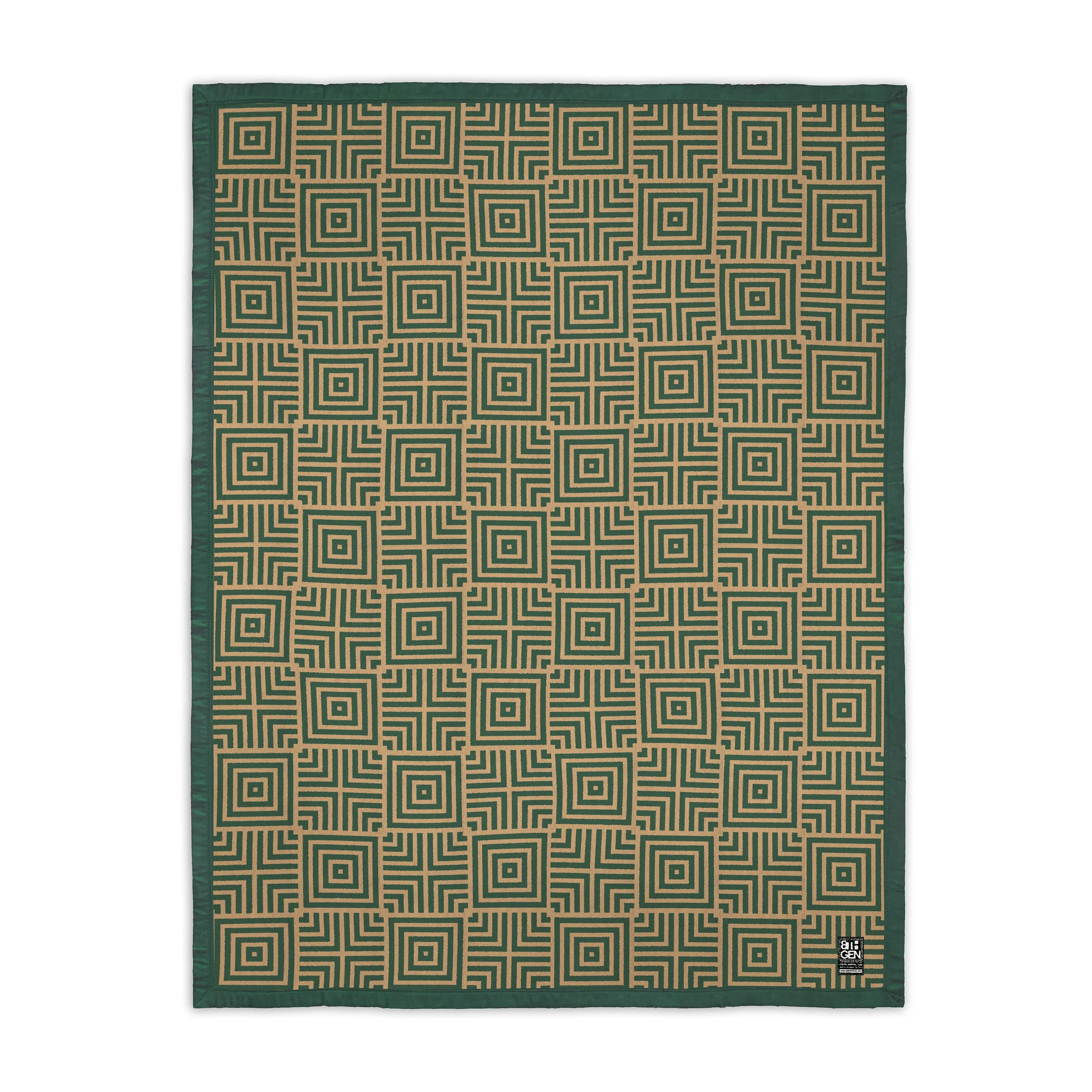Ancestral Echoes Wool Blanket