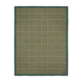 Ancestral Echoes Wool Blanket