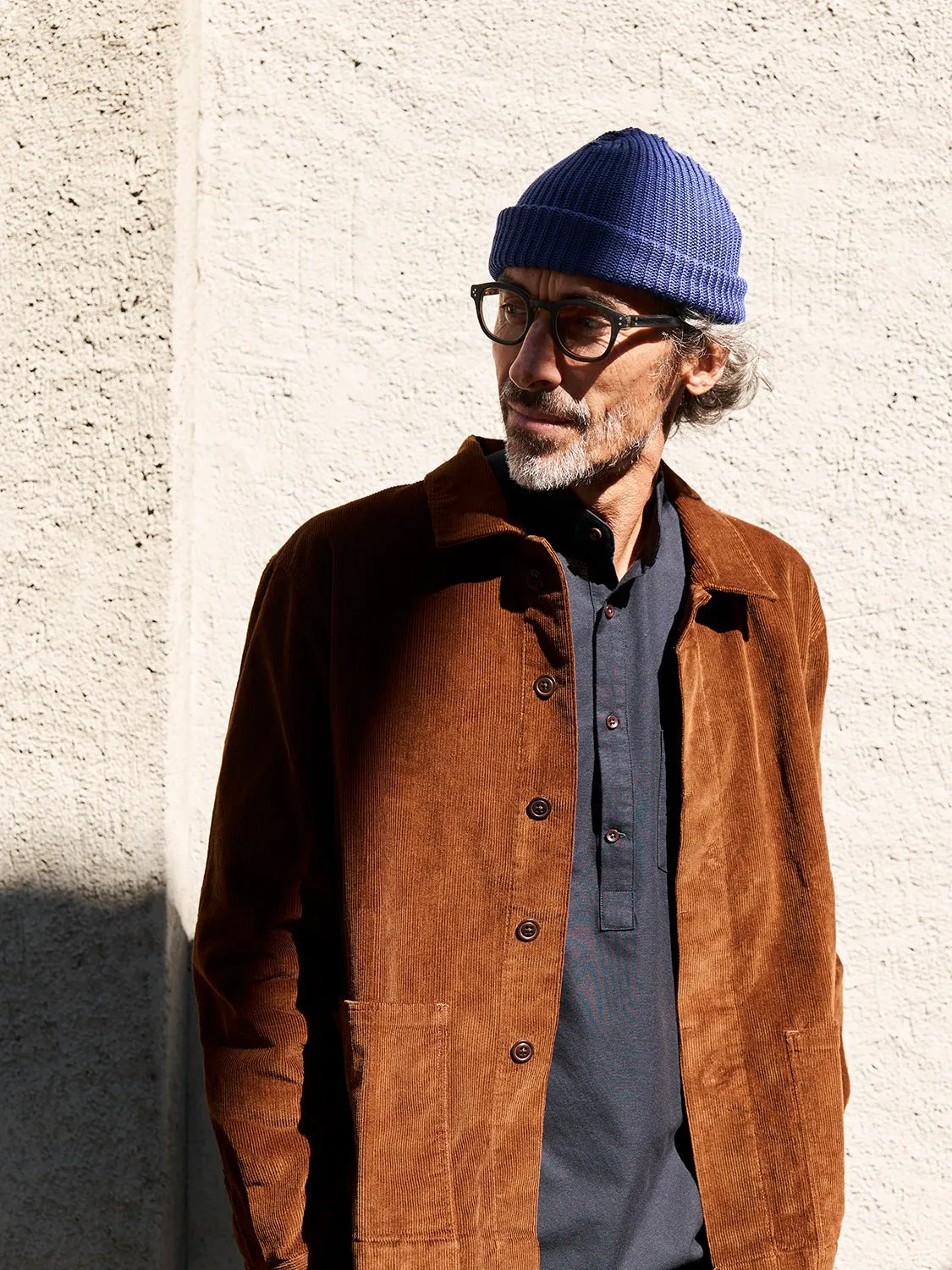 Beanie Merino Wool Blue