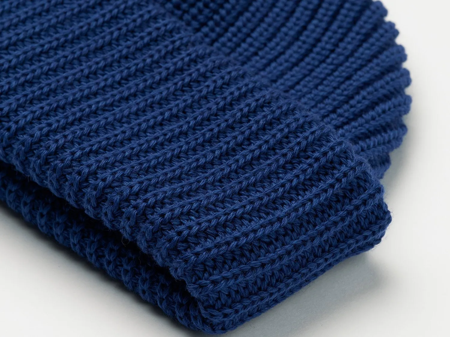Beanie Merino Wool Blue