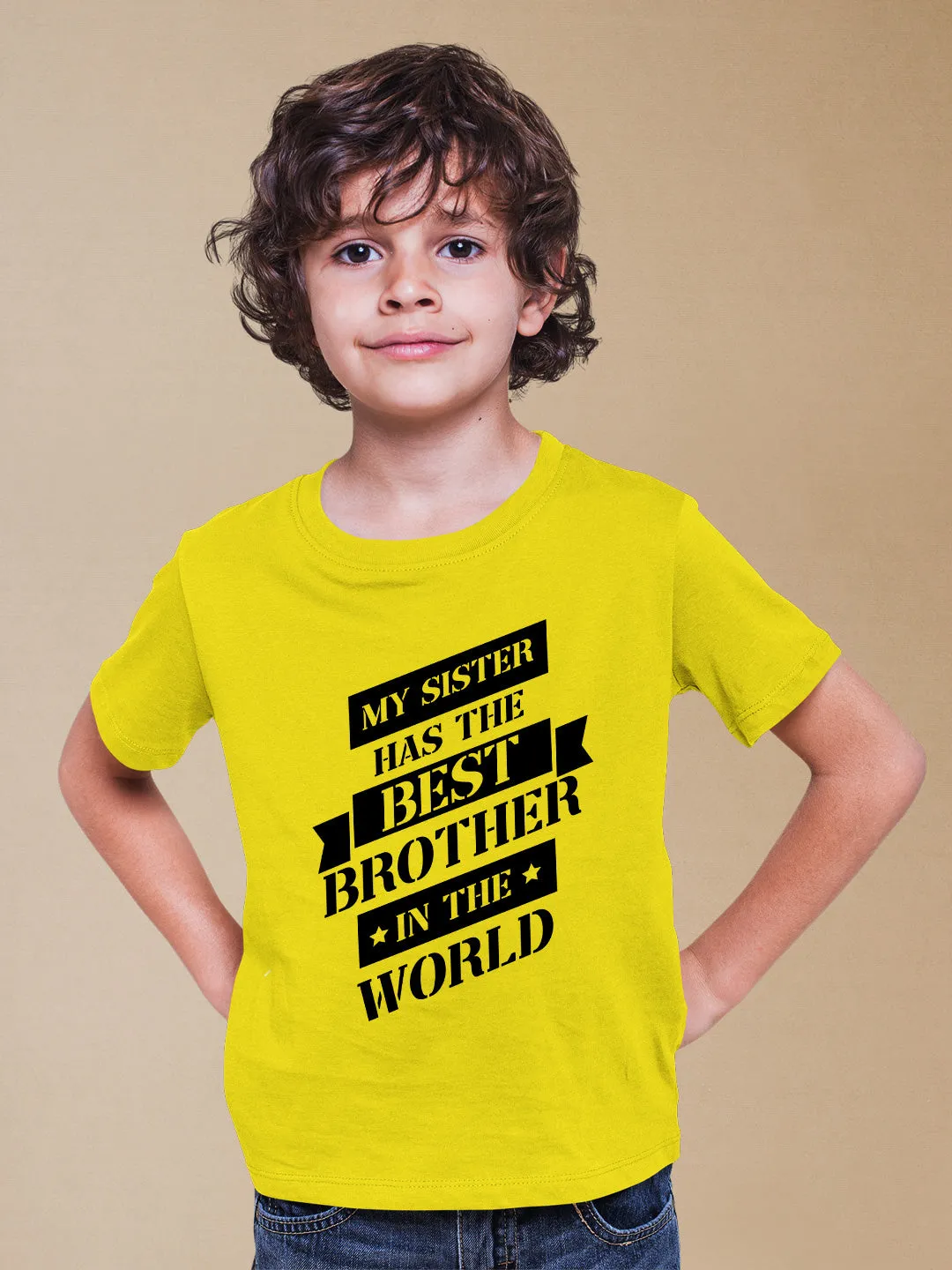 Best Brother In The World Kids T-Shirt