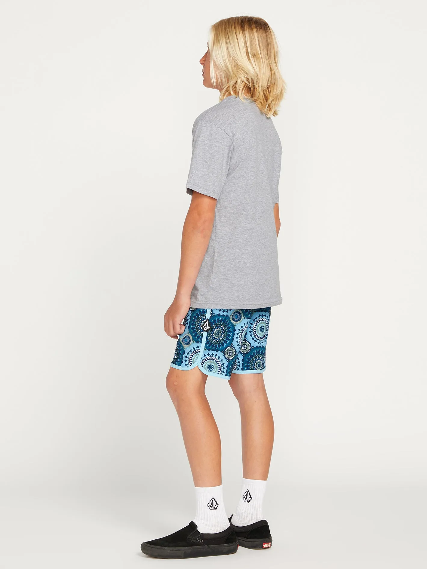 Big Boys Stone Link Short Sleeve Tee - Ash Heather