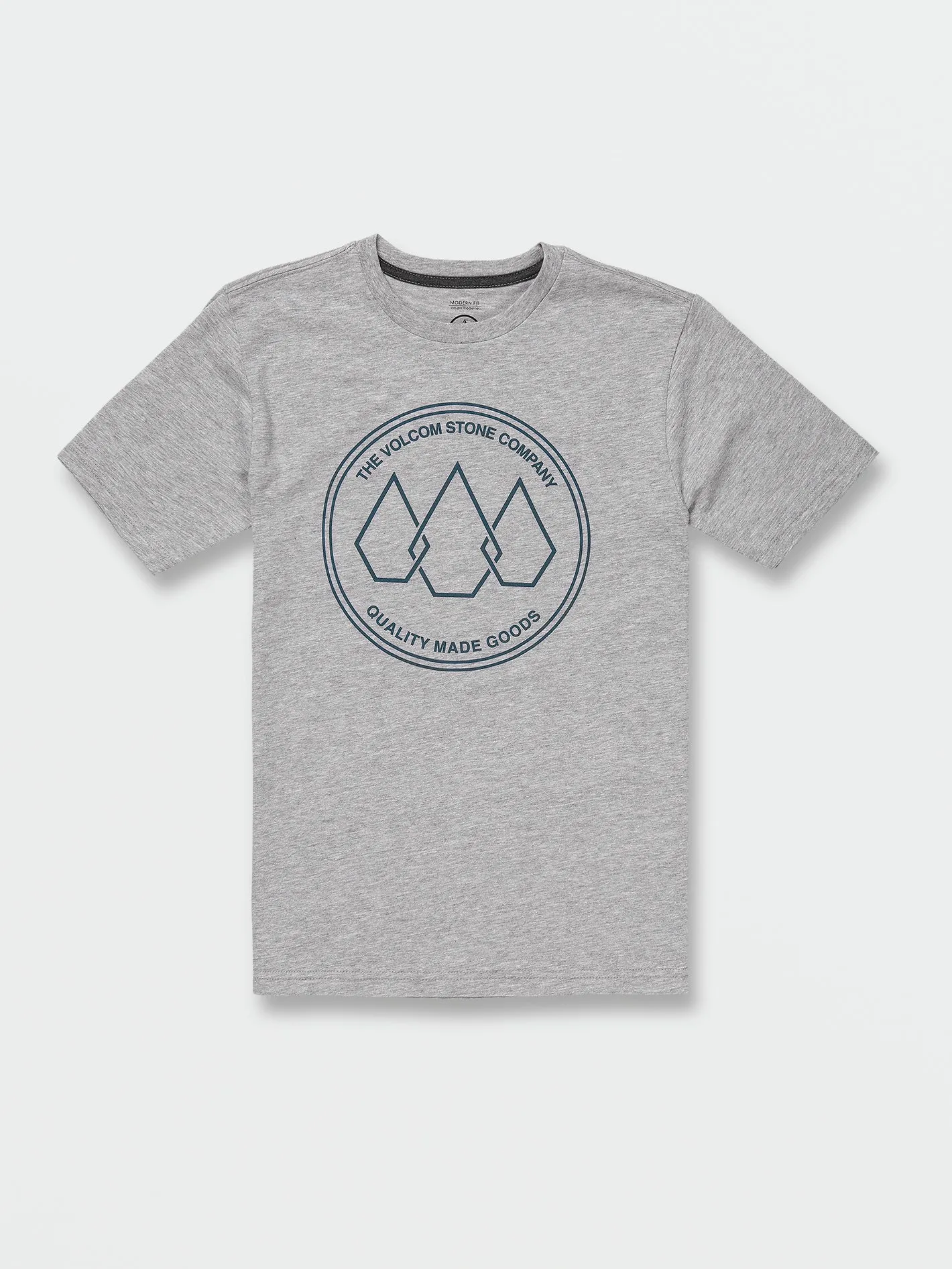Big Boys Stone Link Short Sleeve Tee - Ash Heather