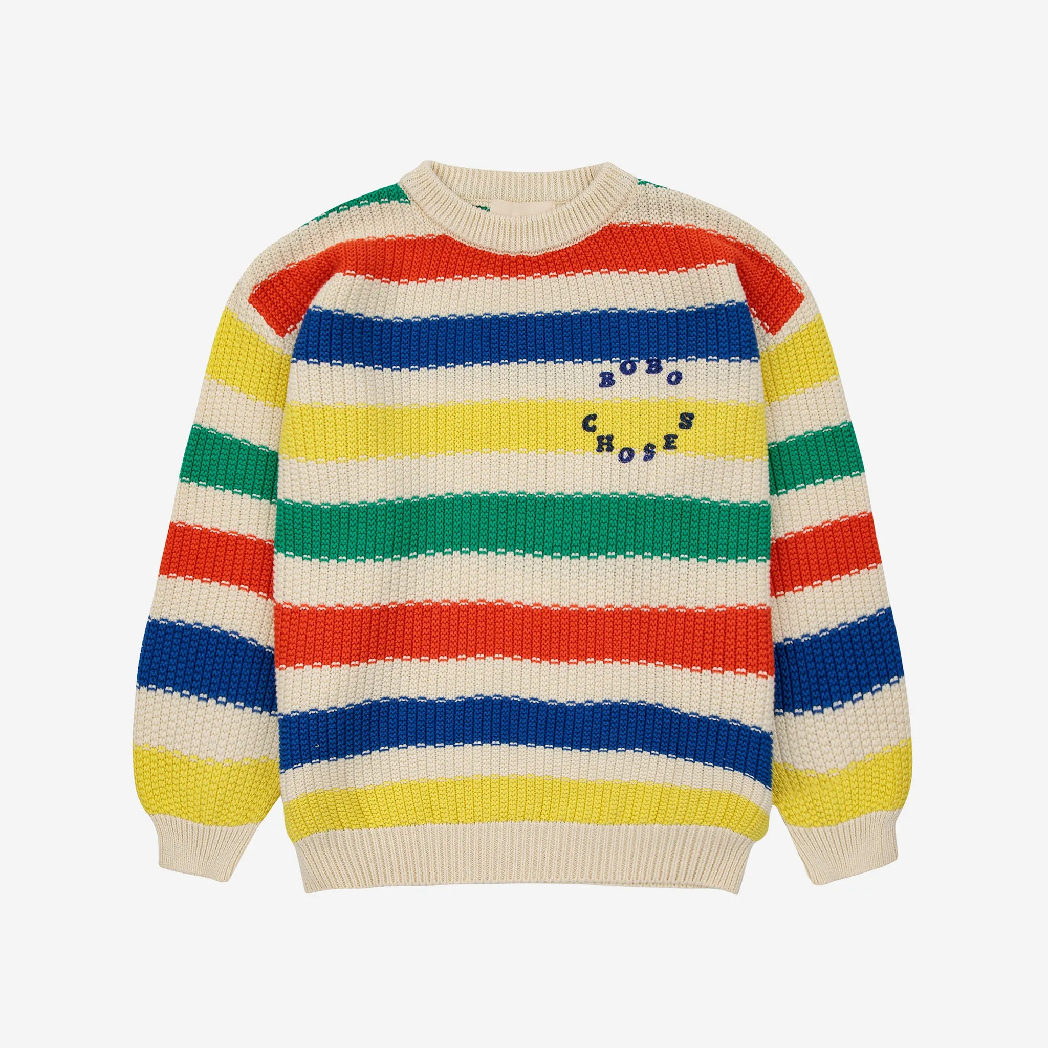 Bobo Choses Multicolor Stripes Jumper