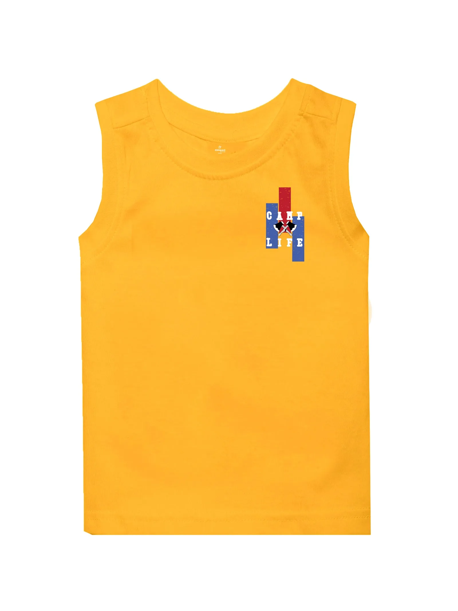 Boys Round Neck Sleeveless Tee Pack of 3