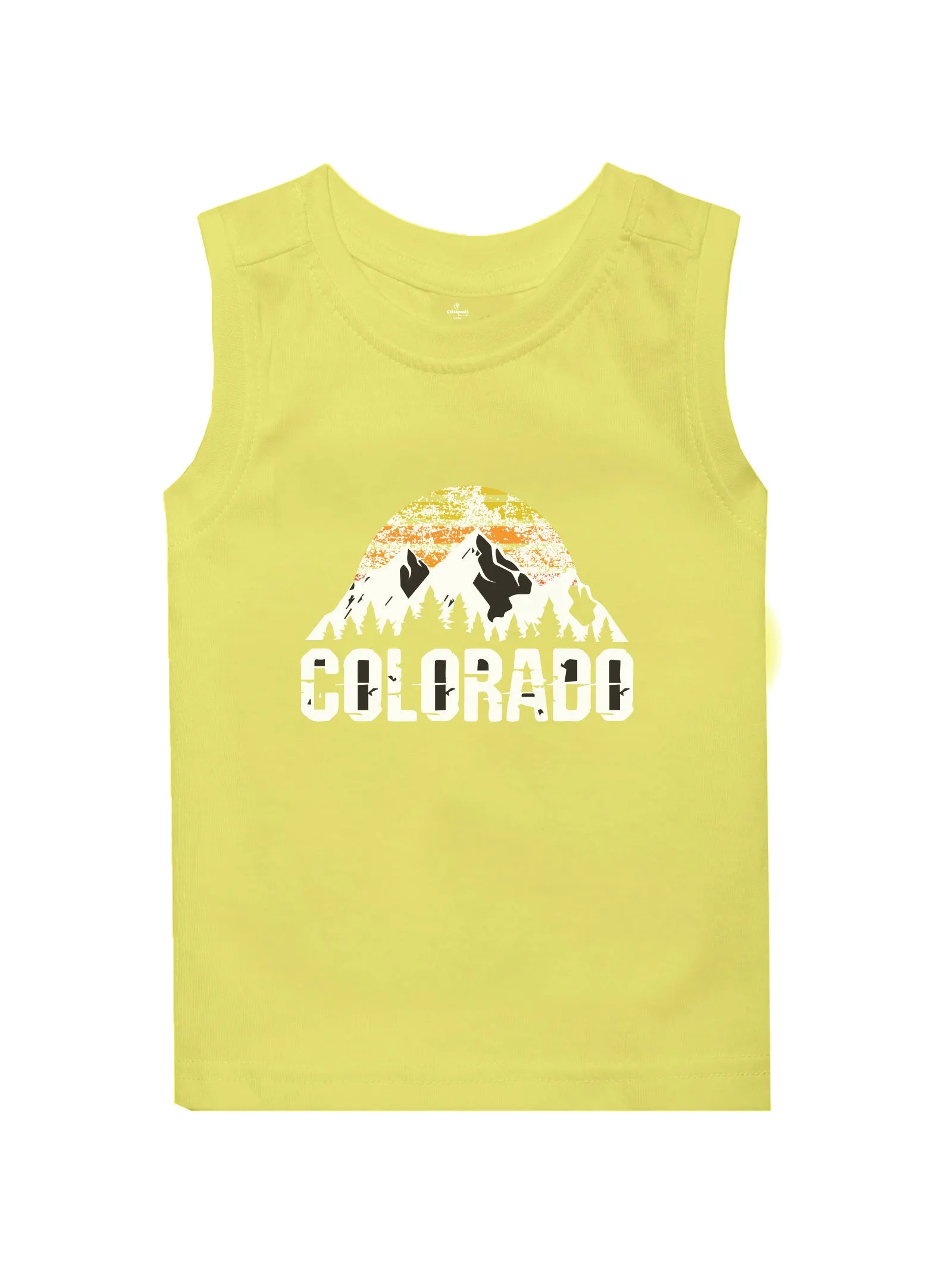 Boys Round Neck Sleeveless Tee Pack of 3