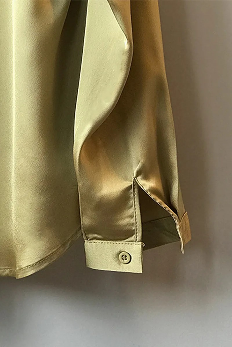 Camisola Manga Longa Cetim