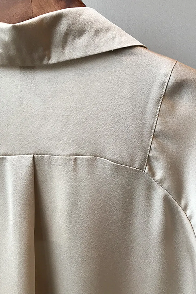 Camisola Manga Longa Cetim