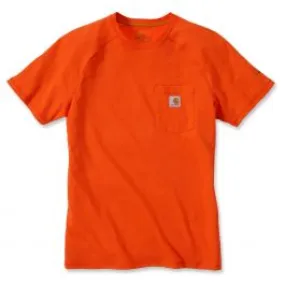 Carhartt&#x20;100410&#x20;Sale&#x3A;&#x20;Force&#x20;T-Shirt&#x20;Cotton&#x20;s&#x2F;s&#x20;-&#x20;Orange