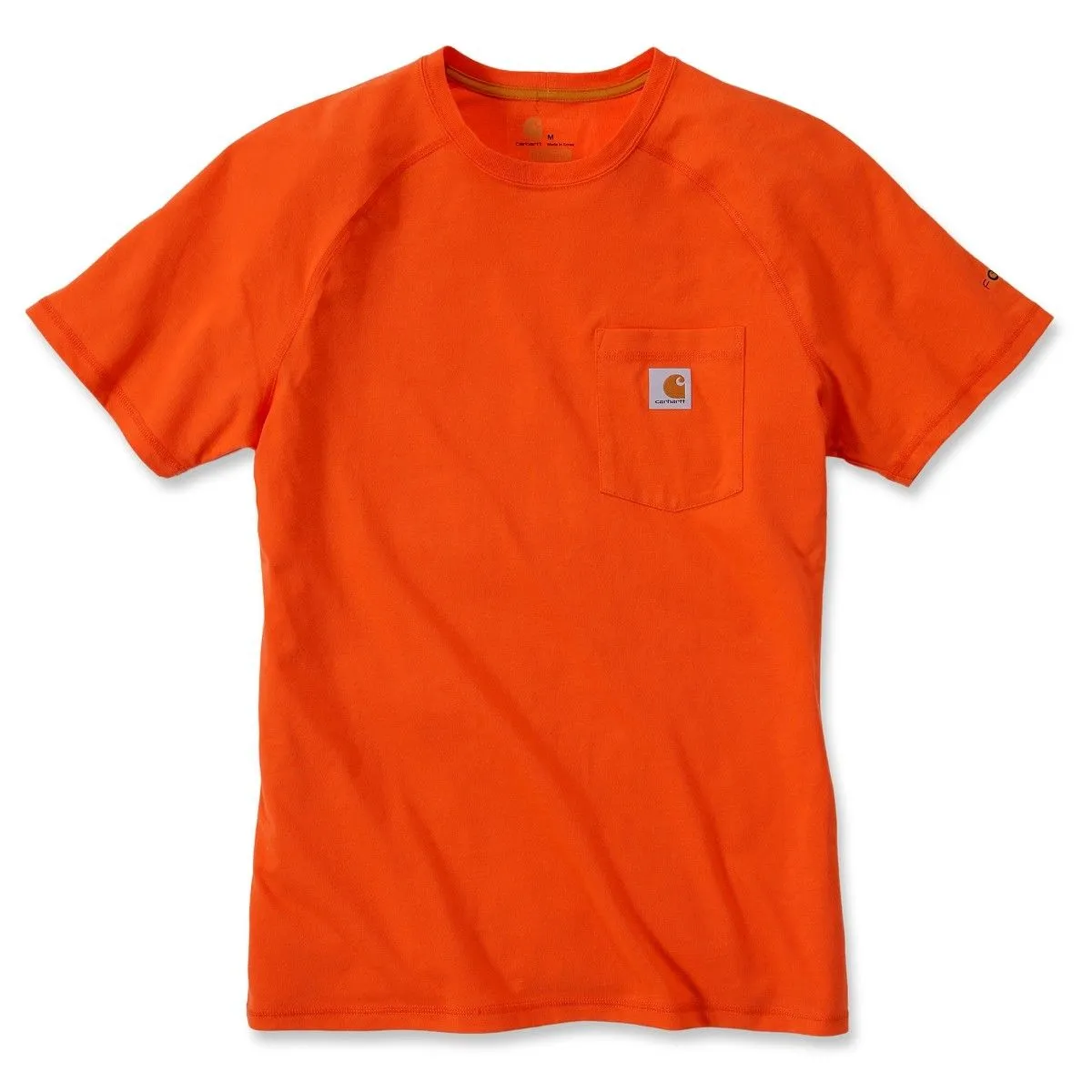 Carhartt&#x20;100410&#x20;Sale&#x3A;&#x20;Force&#x20;T-Shirt&#x20;Cotton&#x20;s&#x2F;s&#x20;-&#x20;Orange