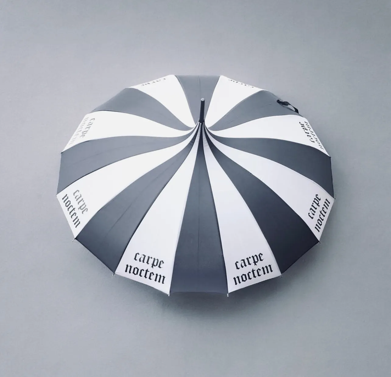 Charcoal Carpe Noctem Umbrella