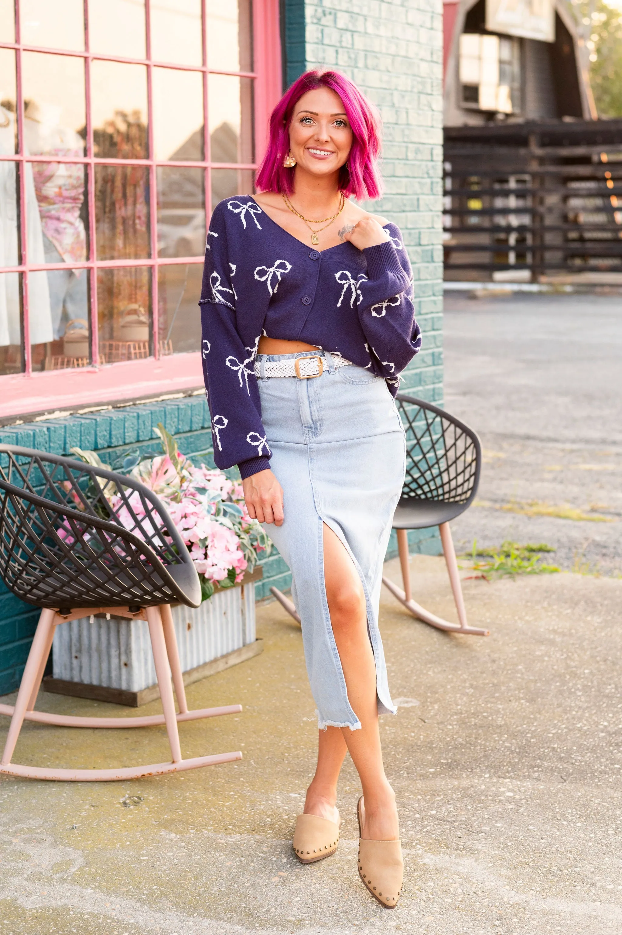 Cue The Charm Cardigan