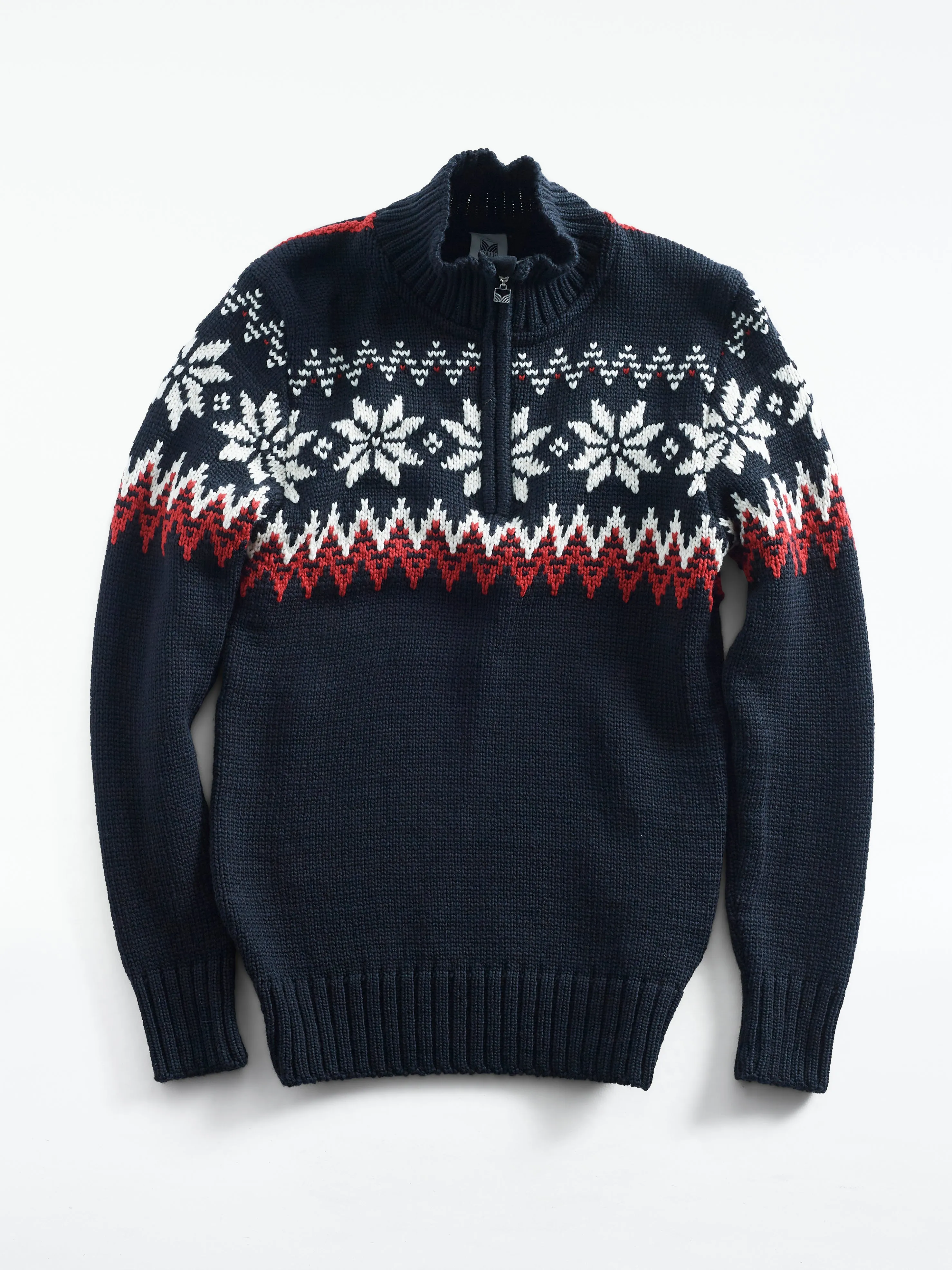 Dale of Norway - Myking Men's Sweater - Black/Raspberry