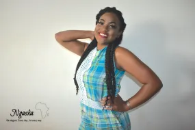 Dandy Princess, Teal Romper - CW 2