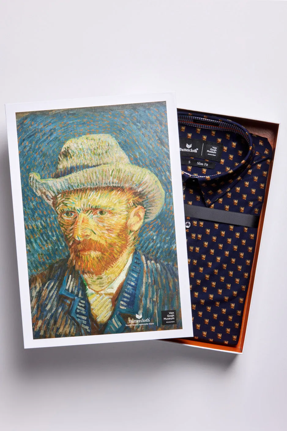 Echoed Image In Icy Cotton - Final Sale