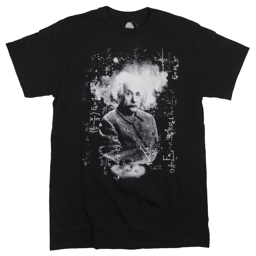 EINSTEIN EQUATIONS T-SHIRT BLACK - TS5FV0EIN