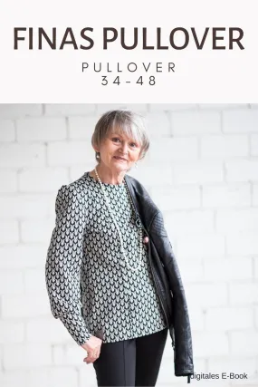 Finas Pullover- Pullover mit Princessnähten