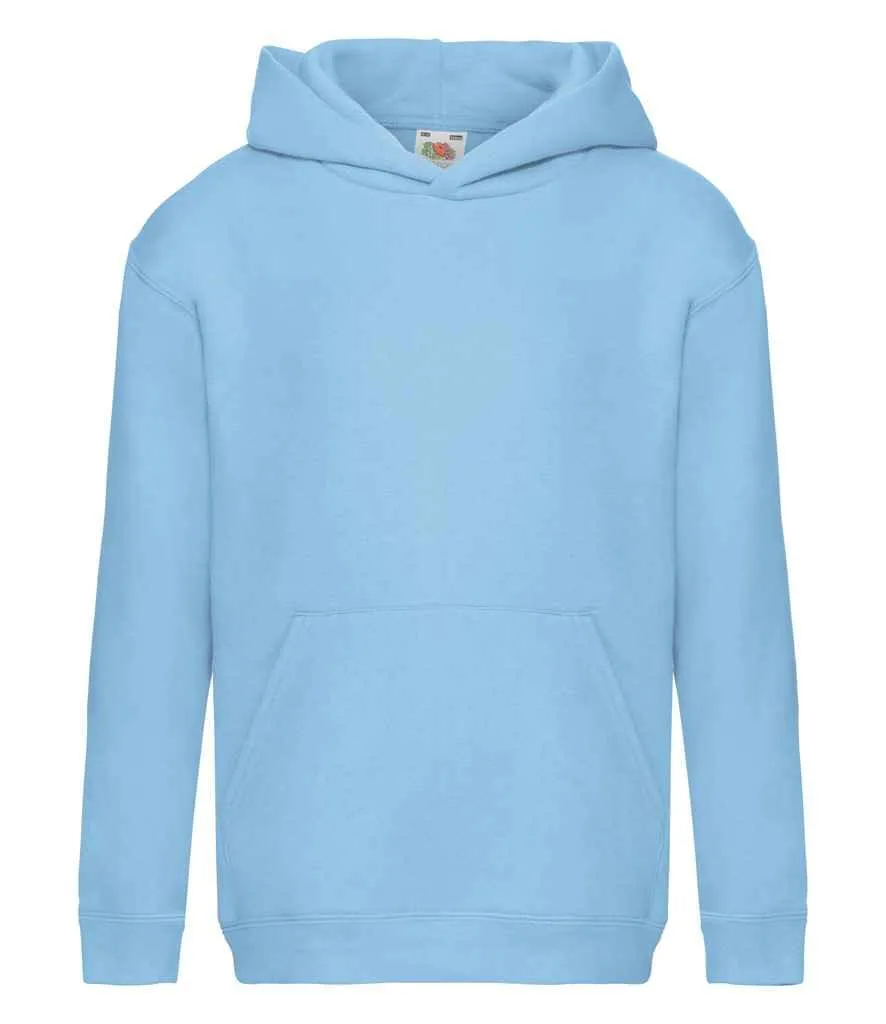 Fruit of the Loom Kids Premium Hooded Sweatshirt