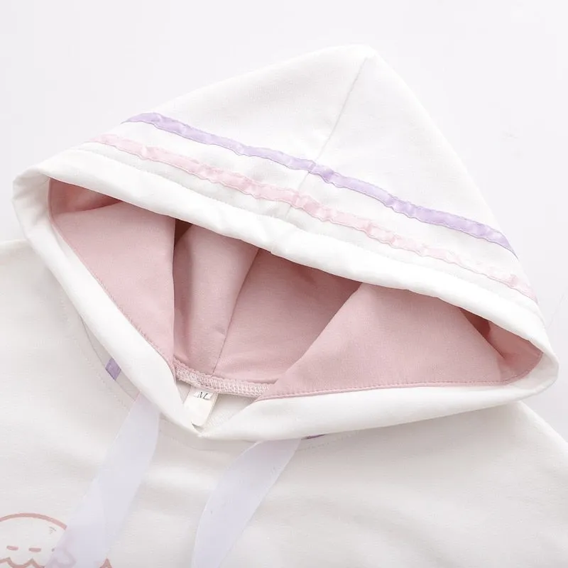 Harajuku Kawaii Milk or Juice Hoodie - Sip Style and Comfort! 🥛🍹