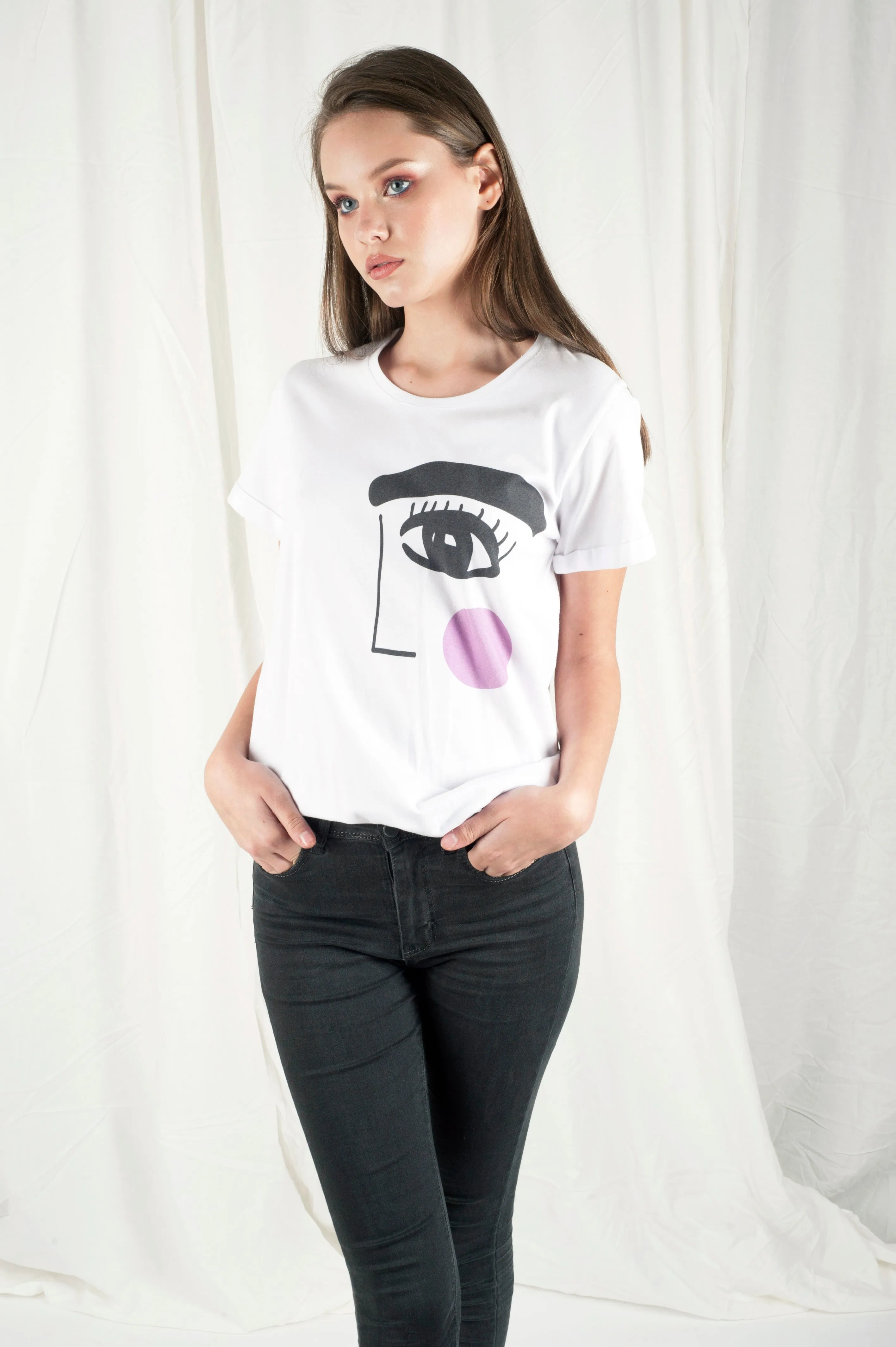 I LOVE ART Tshirt- BLUSH