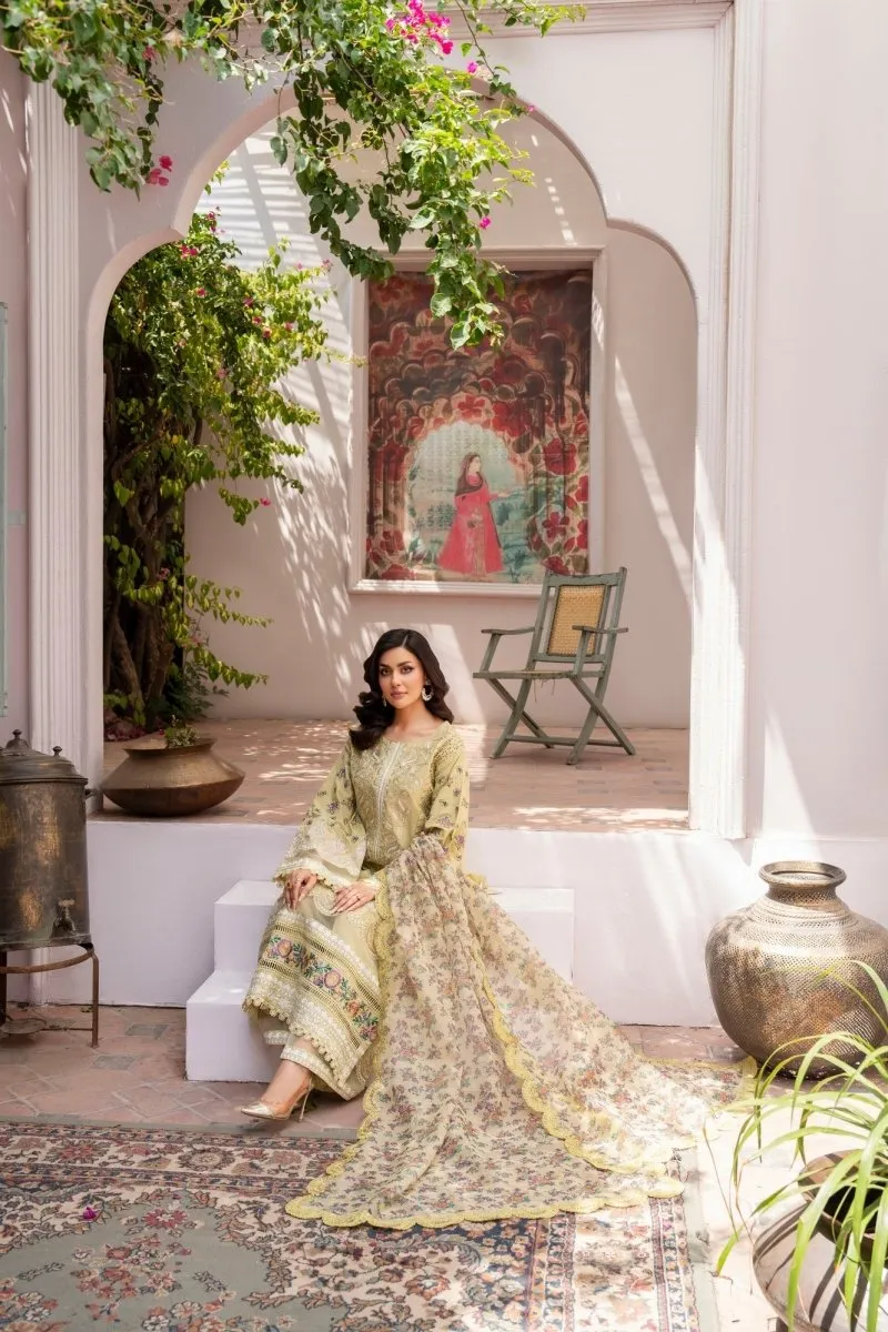 Karma Festive Embroidered Cotton Pakistani Suit KAR99