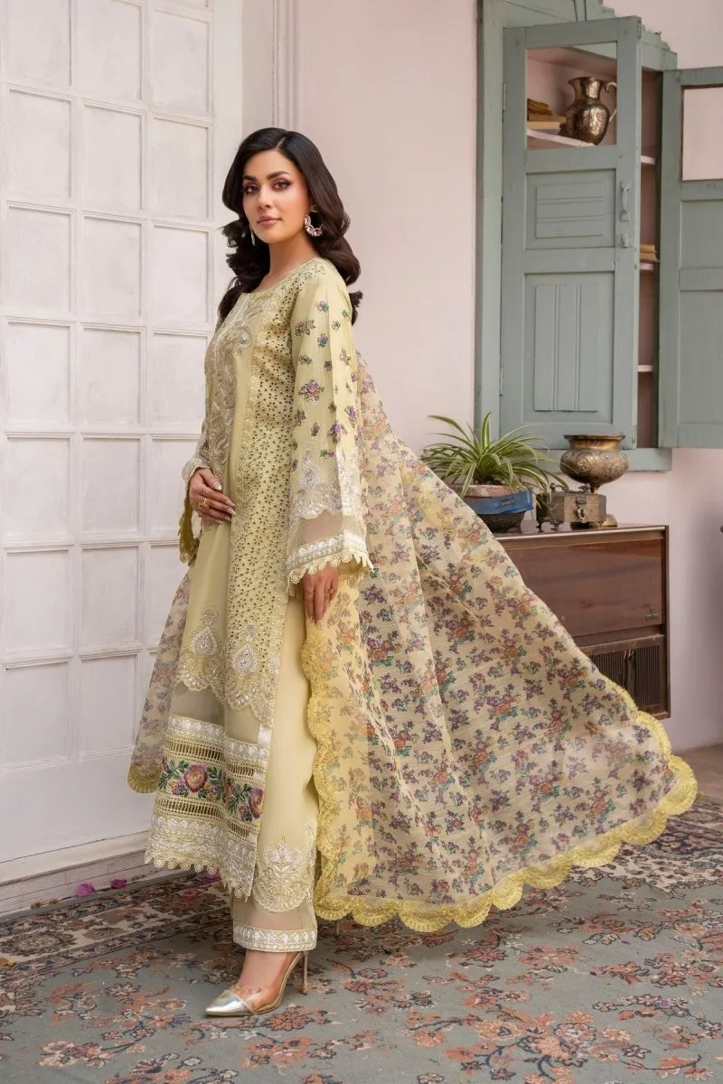 Karma Festive Embroidered Cotton Pakistani Suit KAR99