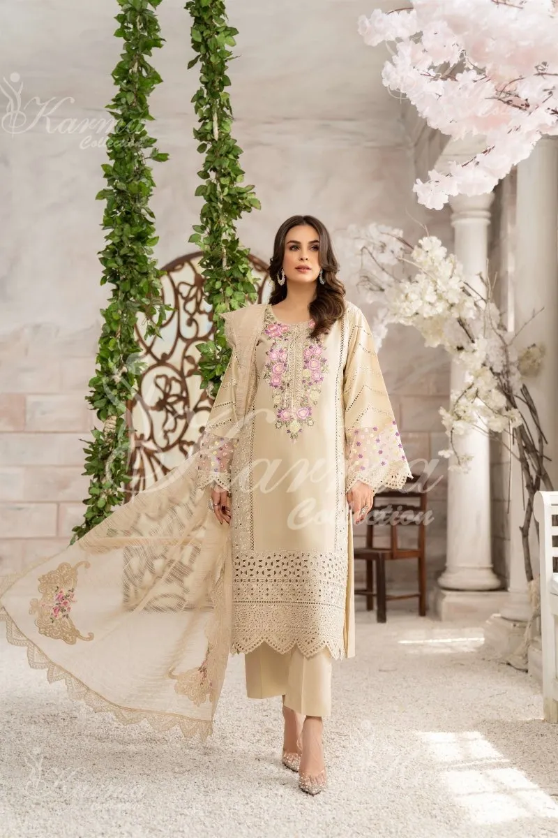 Karma Festive Embroidered Suit KAR47
