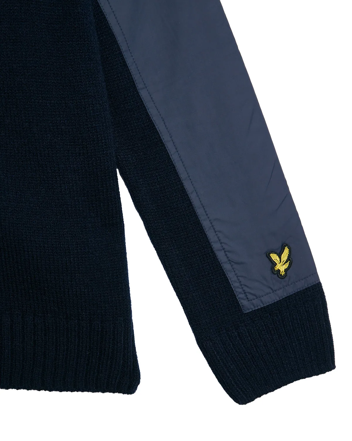 Kids Tonal Nylon Trim Cardigan