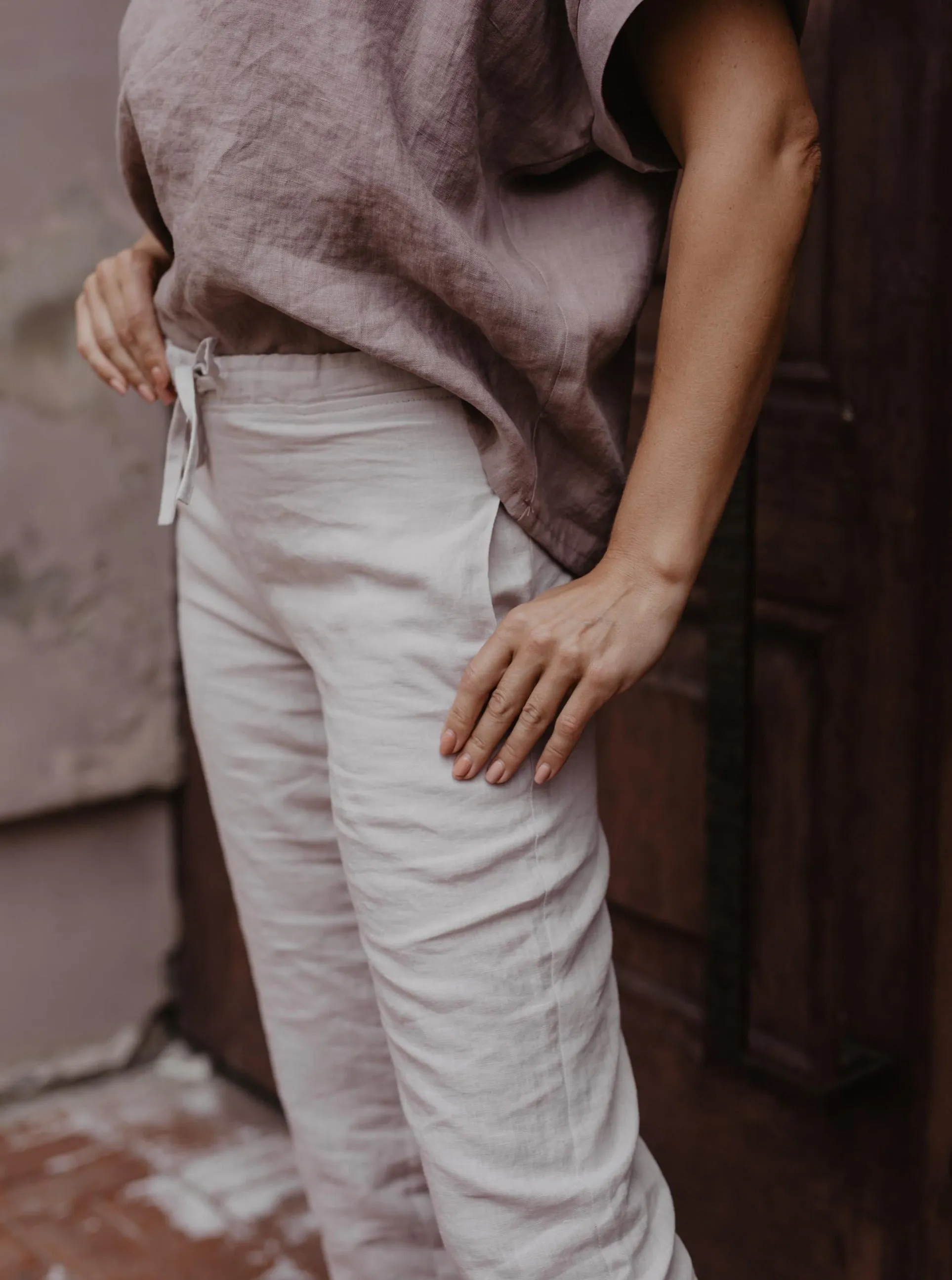 Linen Pants Malmo - White