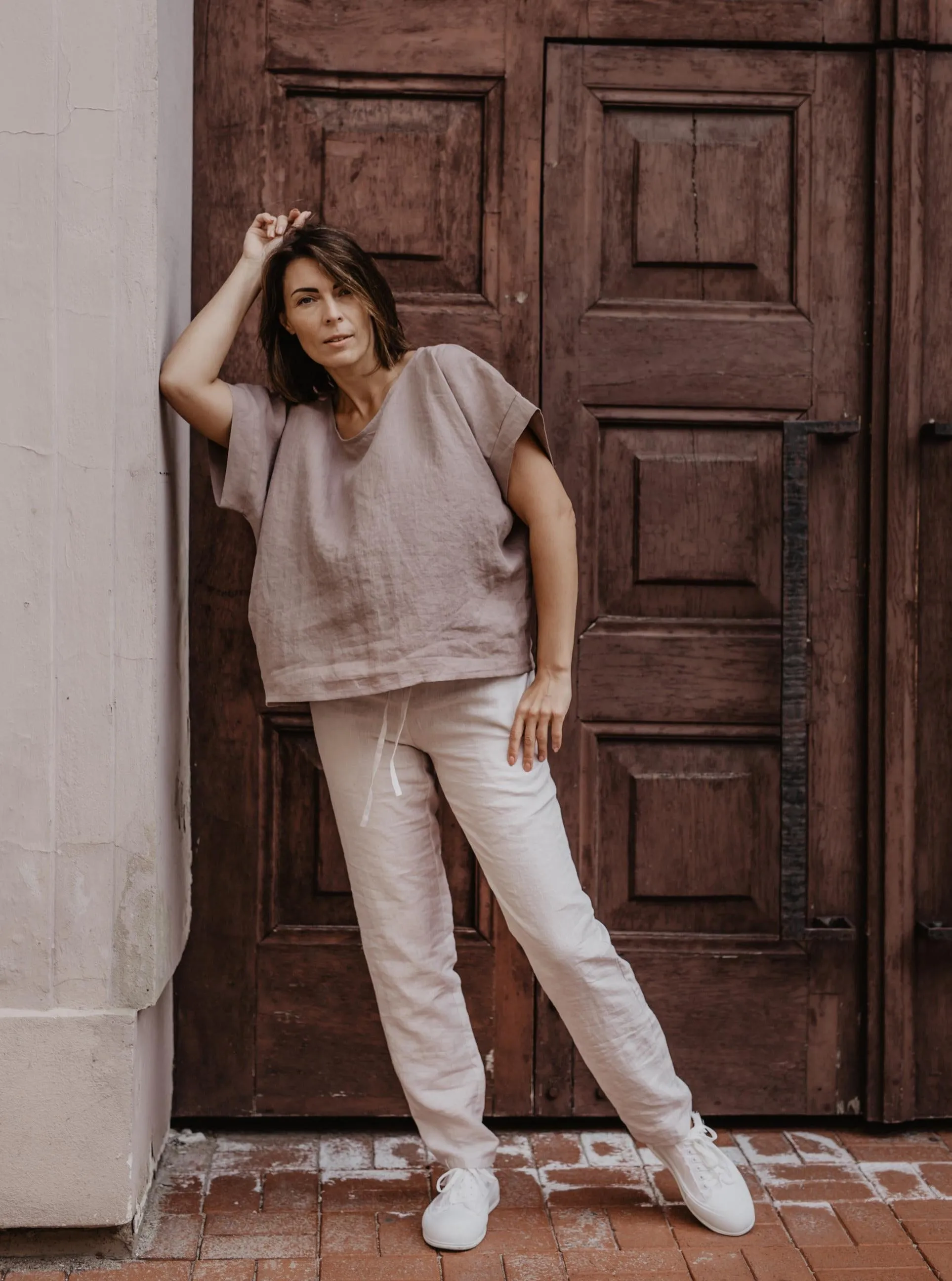 Linen Pants Malmo - White