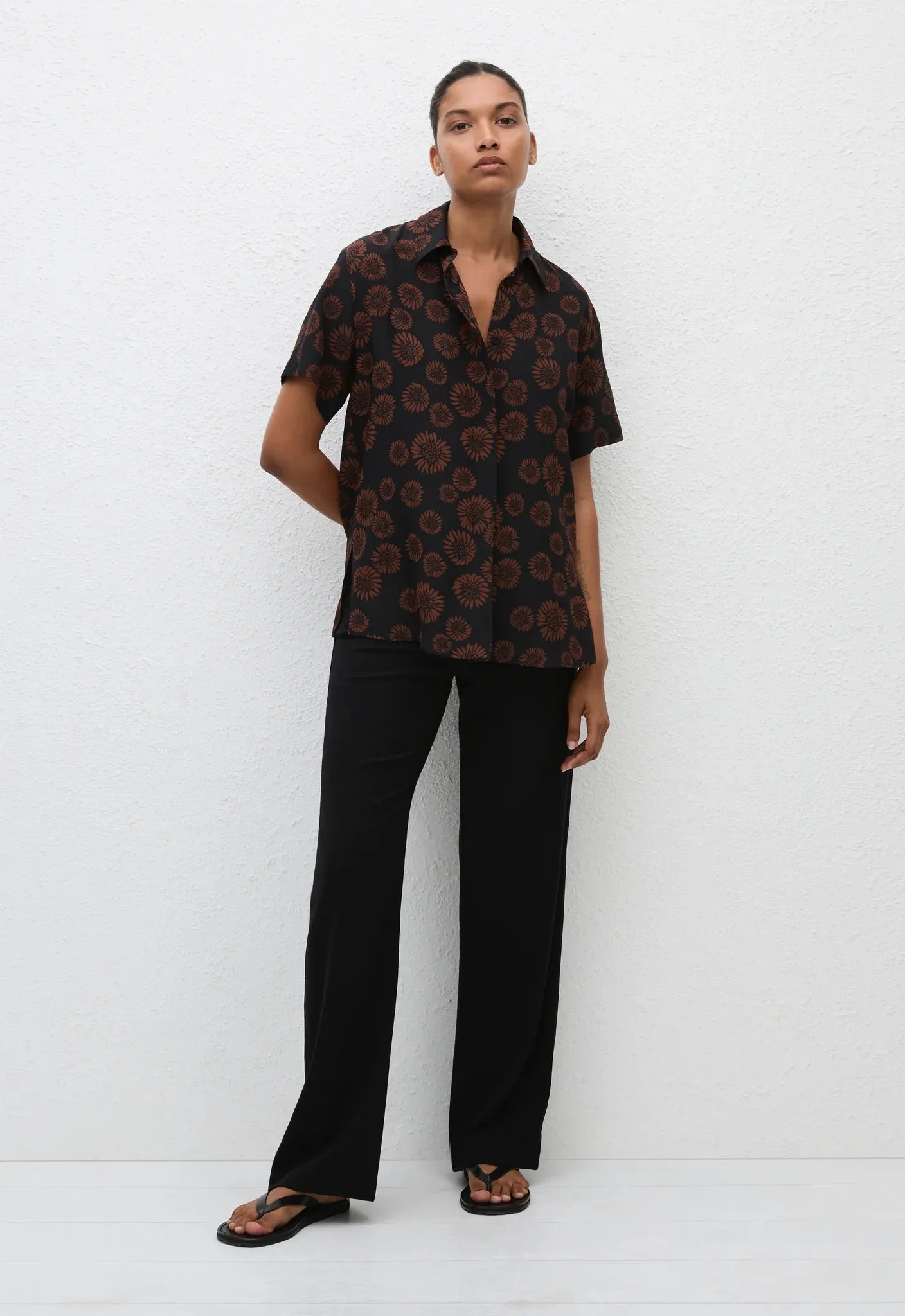 Matteau Short Sleeve Shirt in Panama