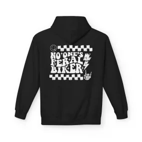 No One's Feral Biker Hoodie