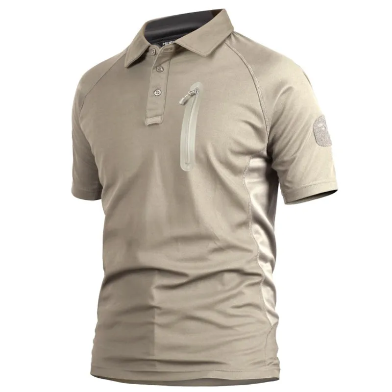 Outdoor Army Combat Polo Short Sleeve Men's T-Shirts