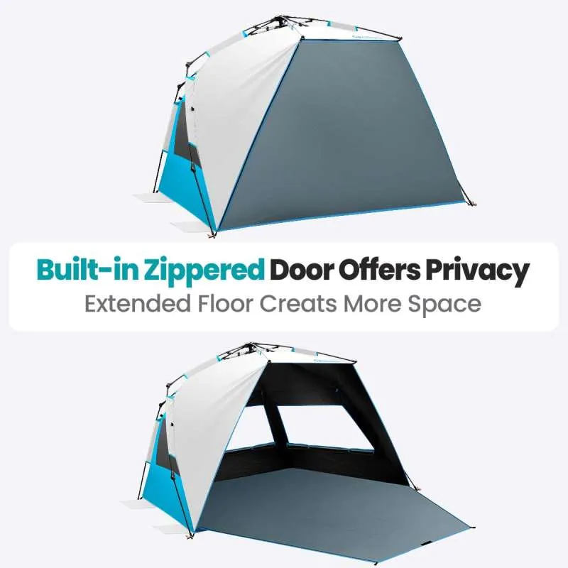 Pop Up Beach Tent with Blackout Shelter Technology