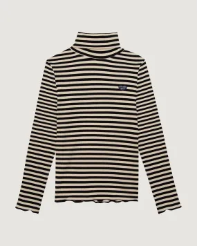 "Patch Coeur" lachaise turtle neck