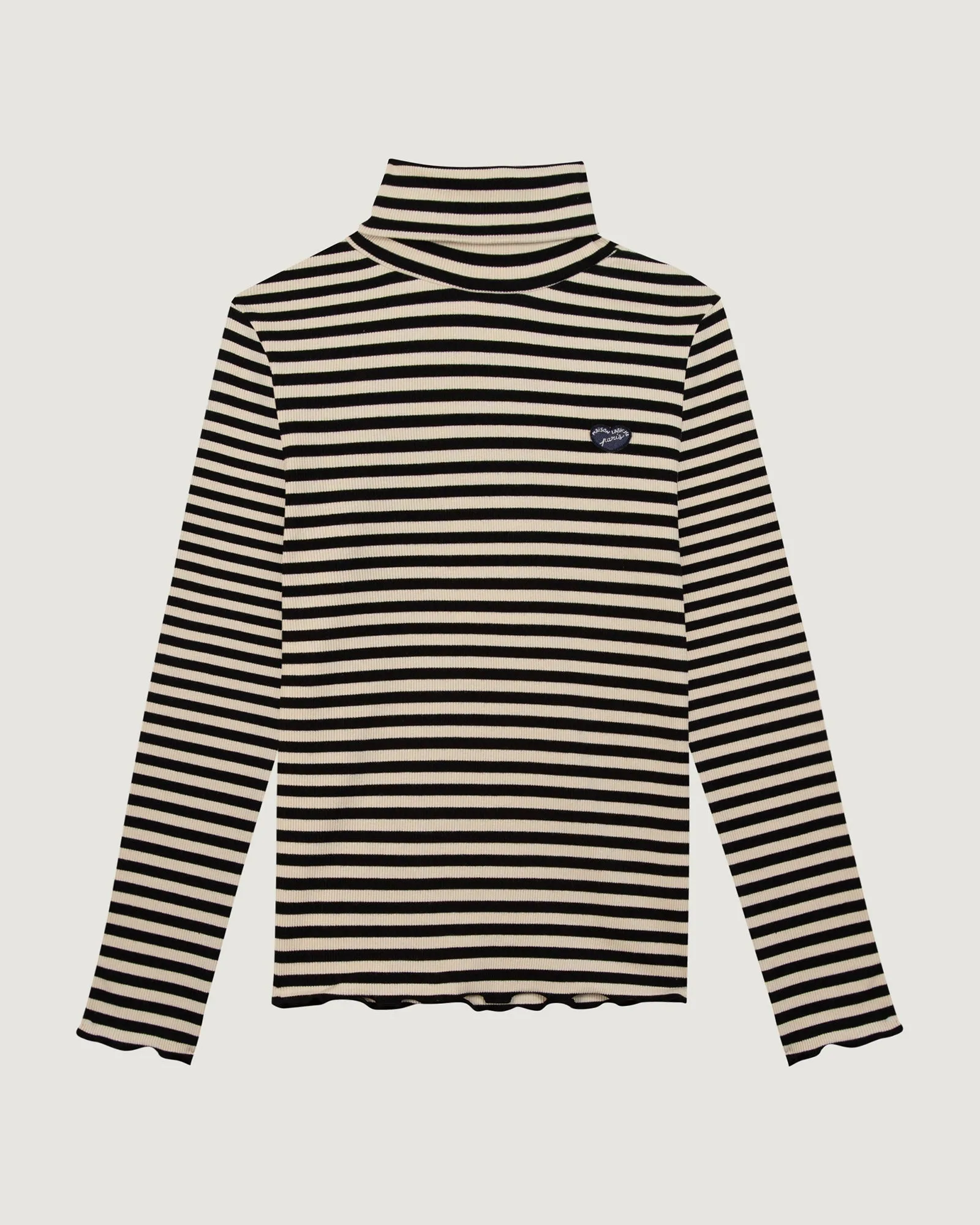 "Patch Coeur" lachaise turtle neck