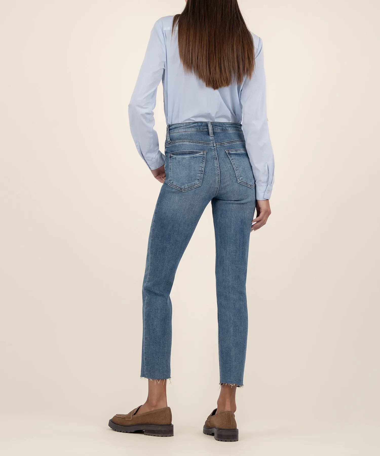 Rachael High Rise Mom Jean, Long