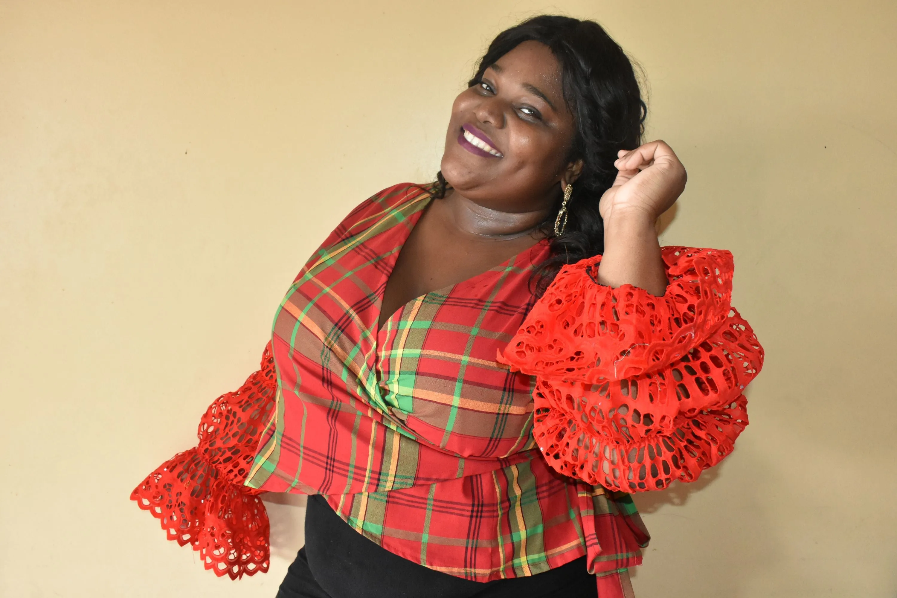 Red And Royal, Madras Queen CW 9