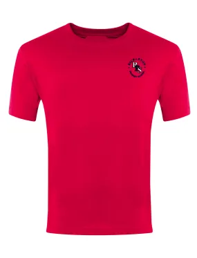 Rickleton Primary School Red P.E. T-Shirt