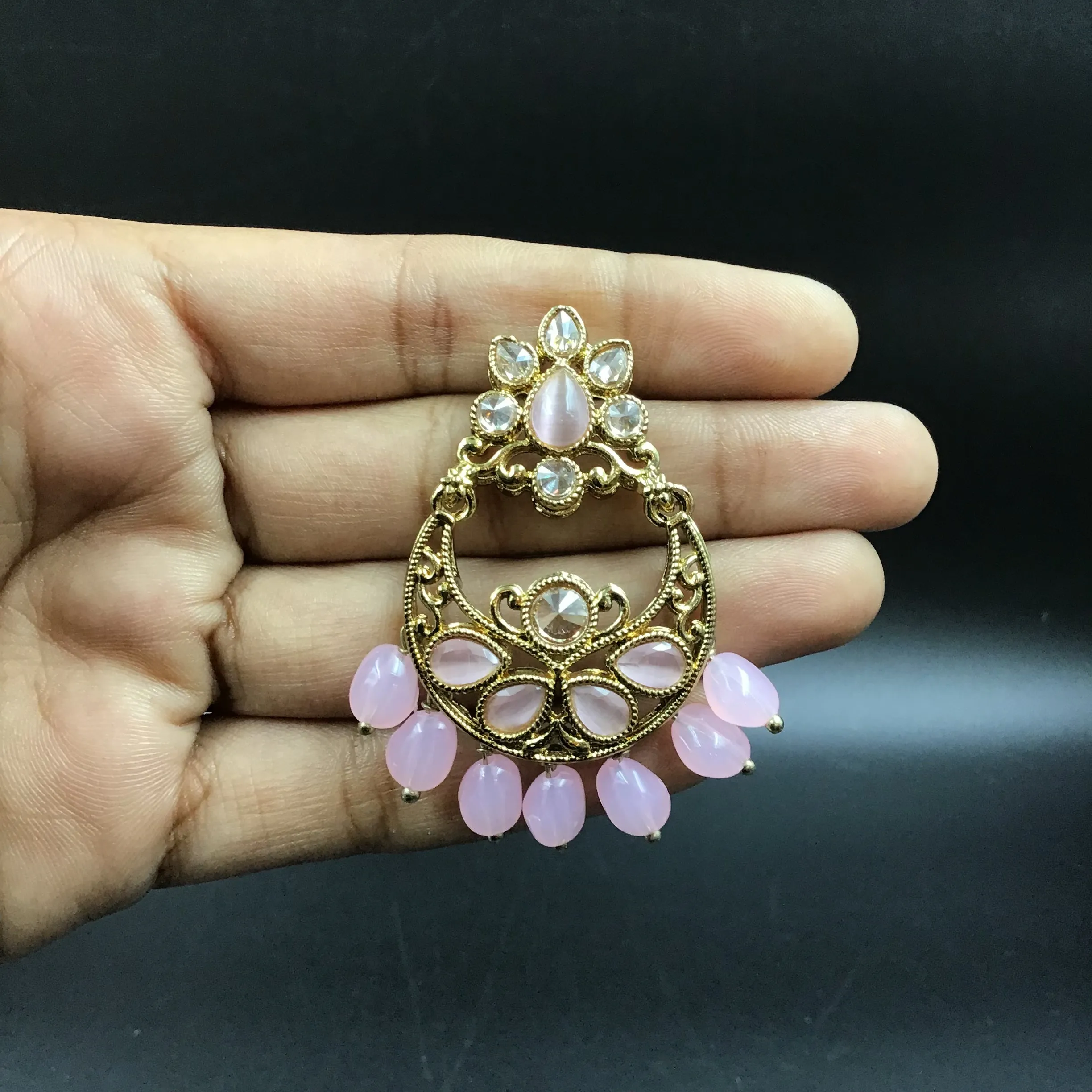 Round Neck Antique Necklace Set 4648-33